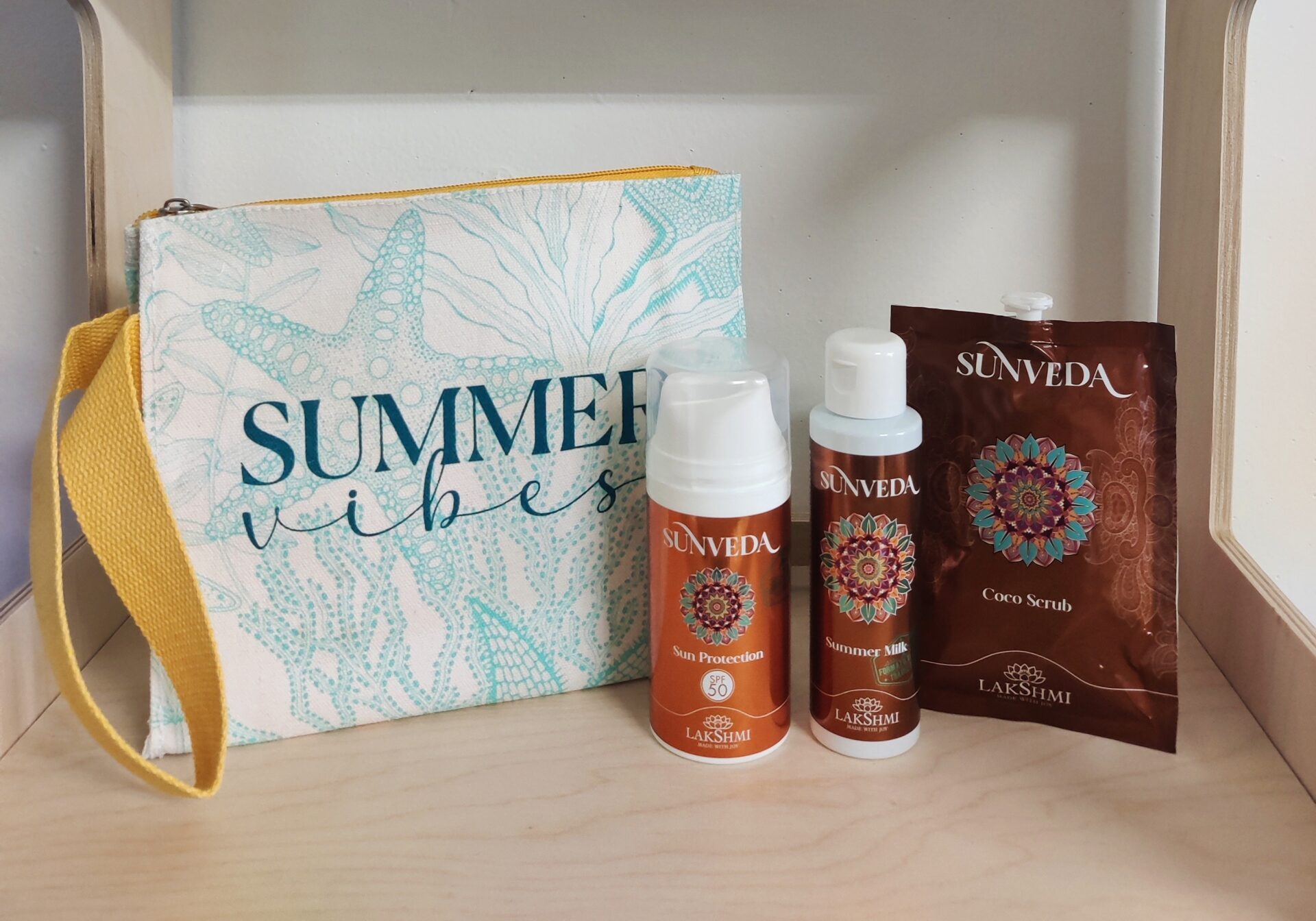 Trousse 3 Solaires SPF 50 - SUNVEDA